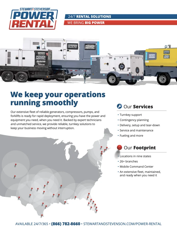 Power Rental Solutions | Stewart & Stevenson - Stewart & Stevenson