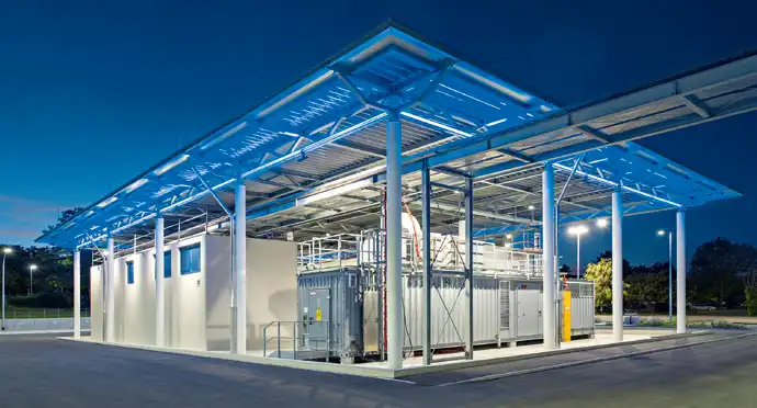 Natural gas microgrid power solutions