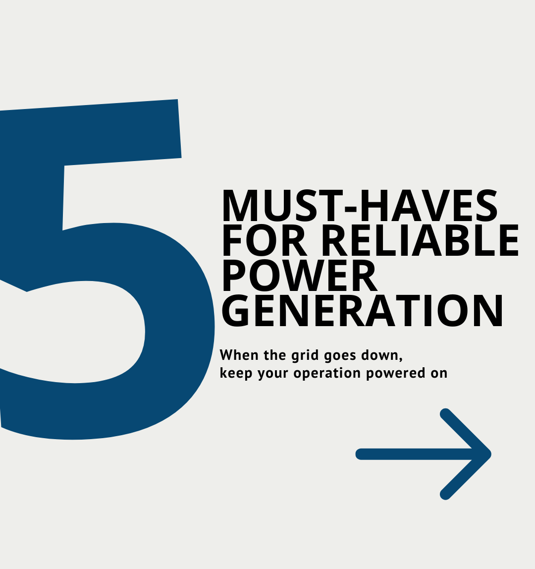 Power Gen Must Haves
