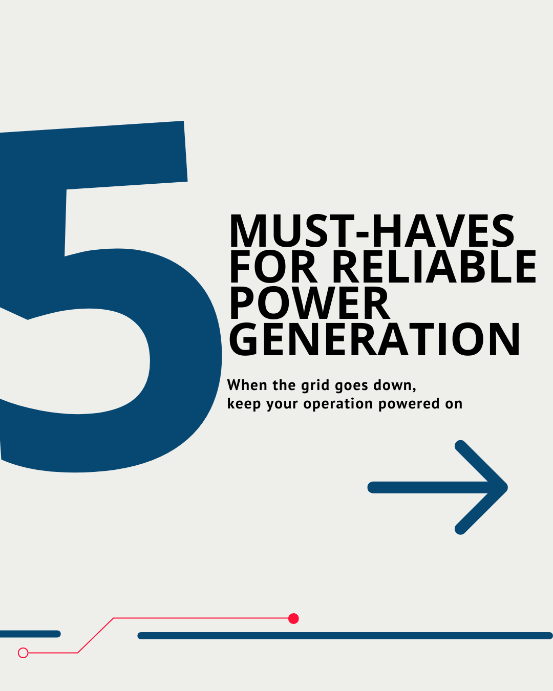 Power Gen Must Haves